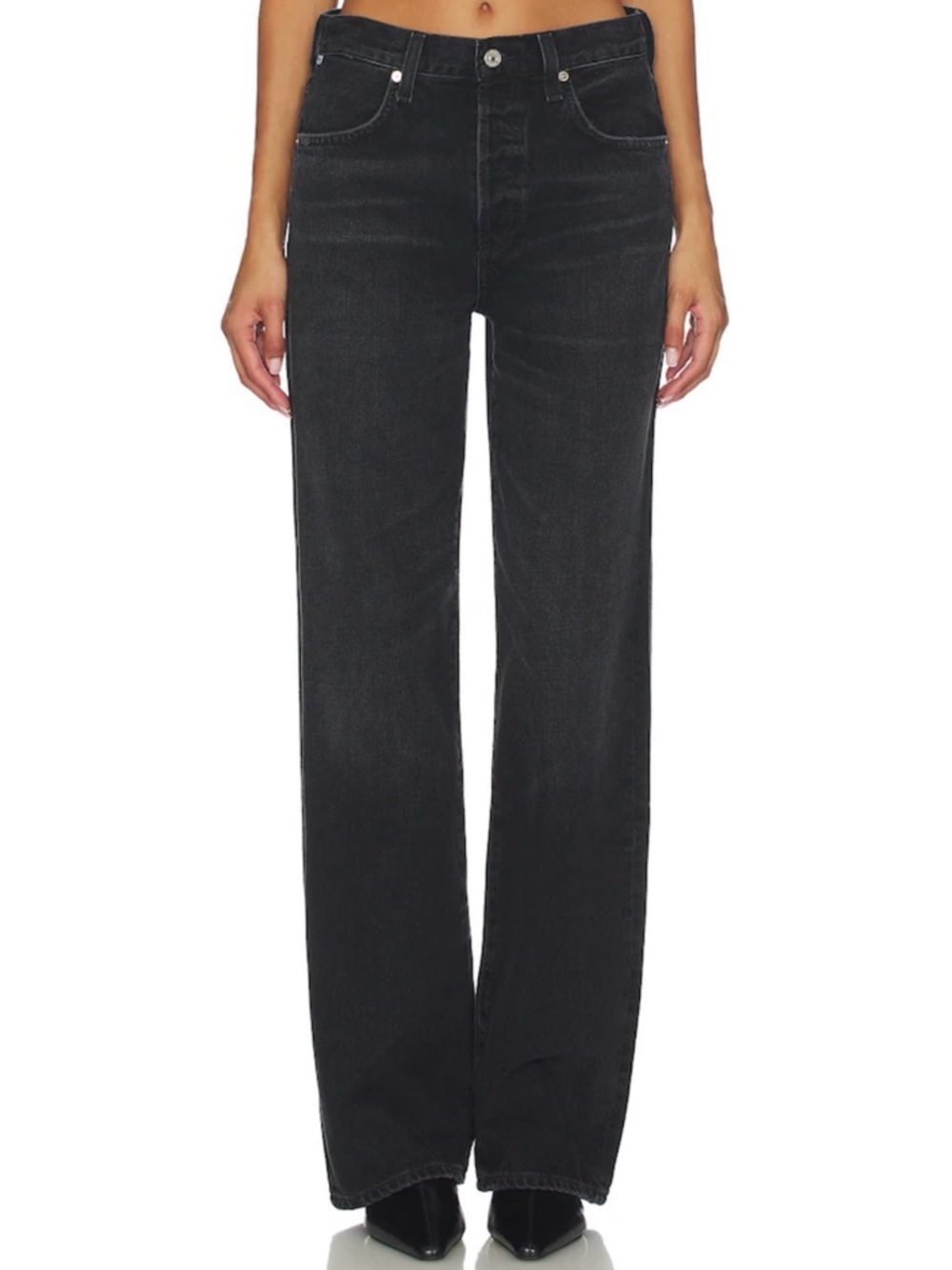 Citizens Of Humanity “fade to black”Straight-Leg Jeans